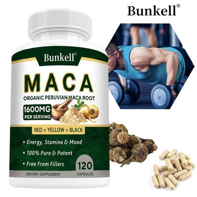 Organic Maca Dietary Supplement, 120 Capsules