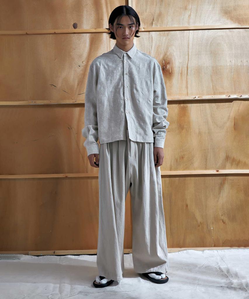 EASE Long Sleeve Shirt_Natural