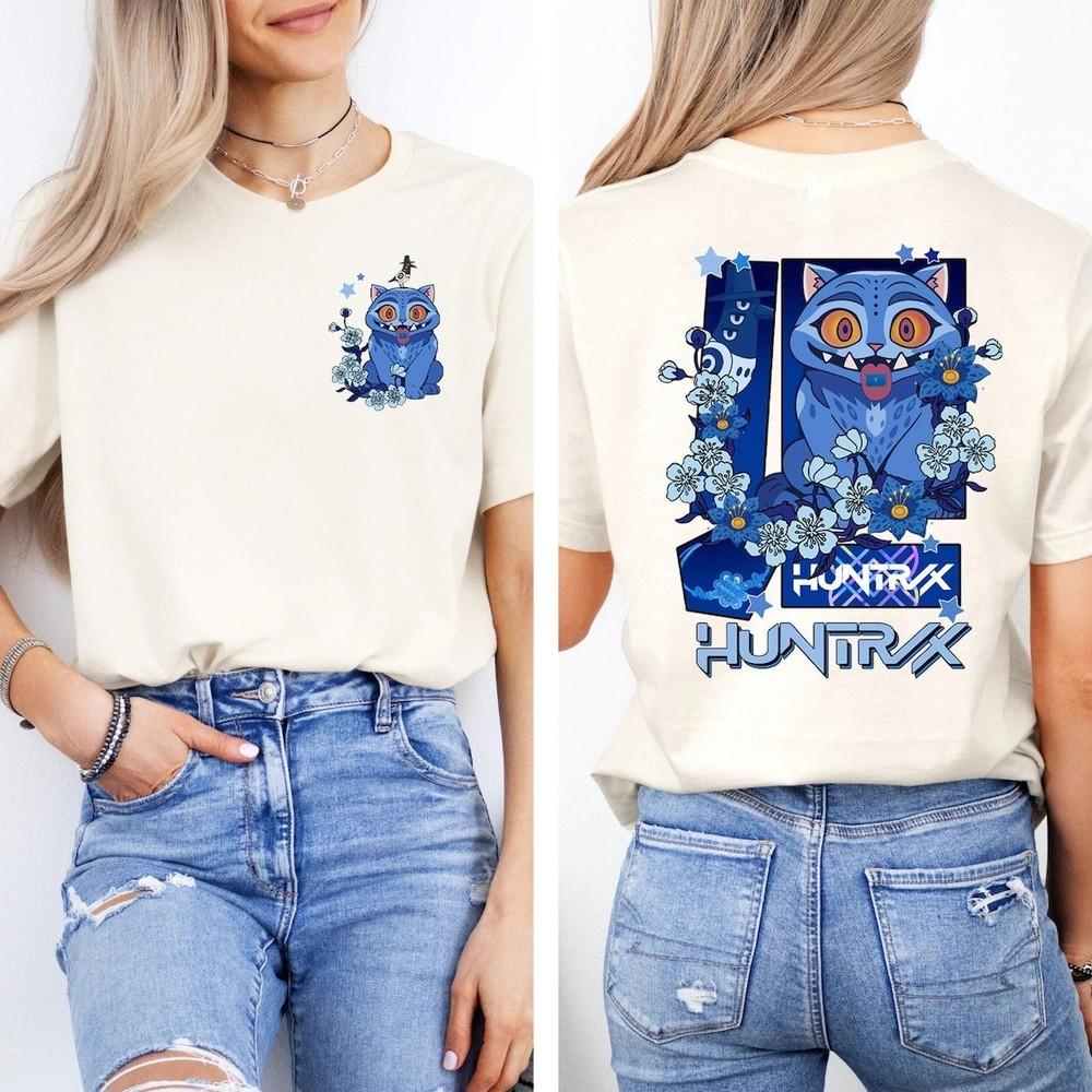 Kpop Demon Hunters Tiger Shirt, Demon Hunter Tiger Tee, Kpop Huntrix Pin Shirt Unisex T-Shirt L