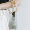 Glamourous Bezpieczny Design Siatka o Wysokiej Gęstości Osadzona Błyszczącymi Cyrkoniami i Elegancki -wzór Żywiczny Uchwyt, Dodający Luksusu Chwilom na Świeżym Powietrzu.