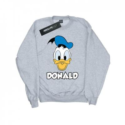 Girls Donald Duck Face Sweatshirt