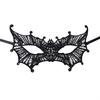 Sexy elegantní maska ​​na obličej Masquerade Ball Karneval Fancy Party černá