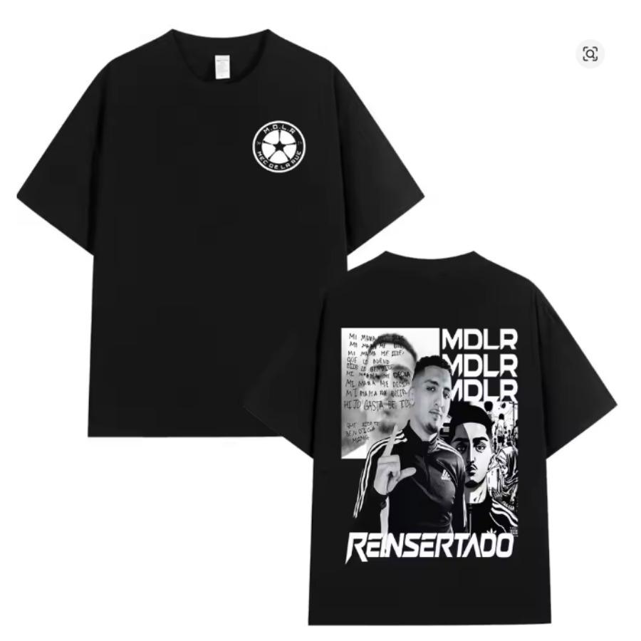 Rapper Morad Mdlr Tour Merch Short Sleeve T Shirt Unisex Unisex Harajuku Tops Vintage Aesthetic Graphics Tshirt Cotton Tees