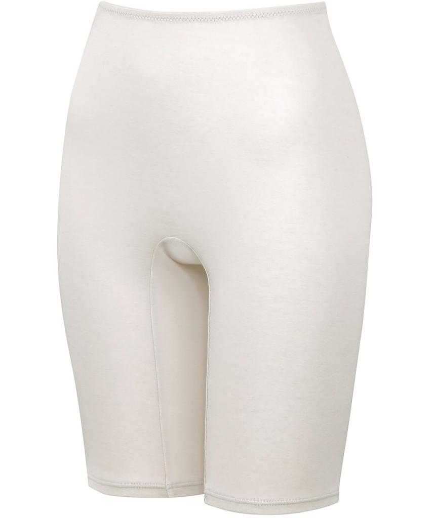 Wacoal HLD429 LG Inner Cotton Organic Length Bottoms, 100% (Body), Cotton, Moisture-Resistant, Above-Knee