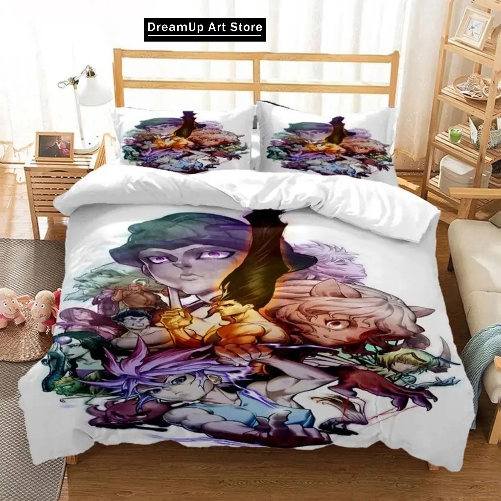 3D Print Fashion Anime HUNTER HUNTER Bedding Set Boys Girls Twin Queen Full Size Duvet Cover Pillowcase Bed Adult Bedroom