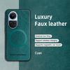 For OPPO Reno 10 10 Pro 10 ProPlus PU Leather Magnetic Ring Soft Edge Anti-Drop Anti-Fingerprint Phone Case