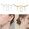 Stylish Copper Bowknot Drop Earrings Fashion Accessory Ideal for Enhancing Outfits at Various Event