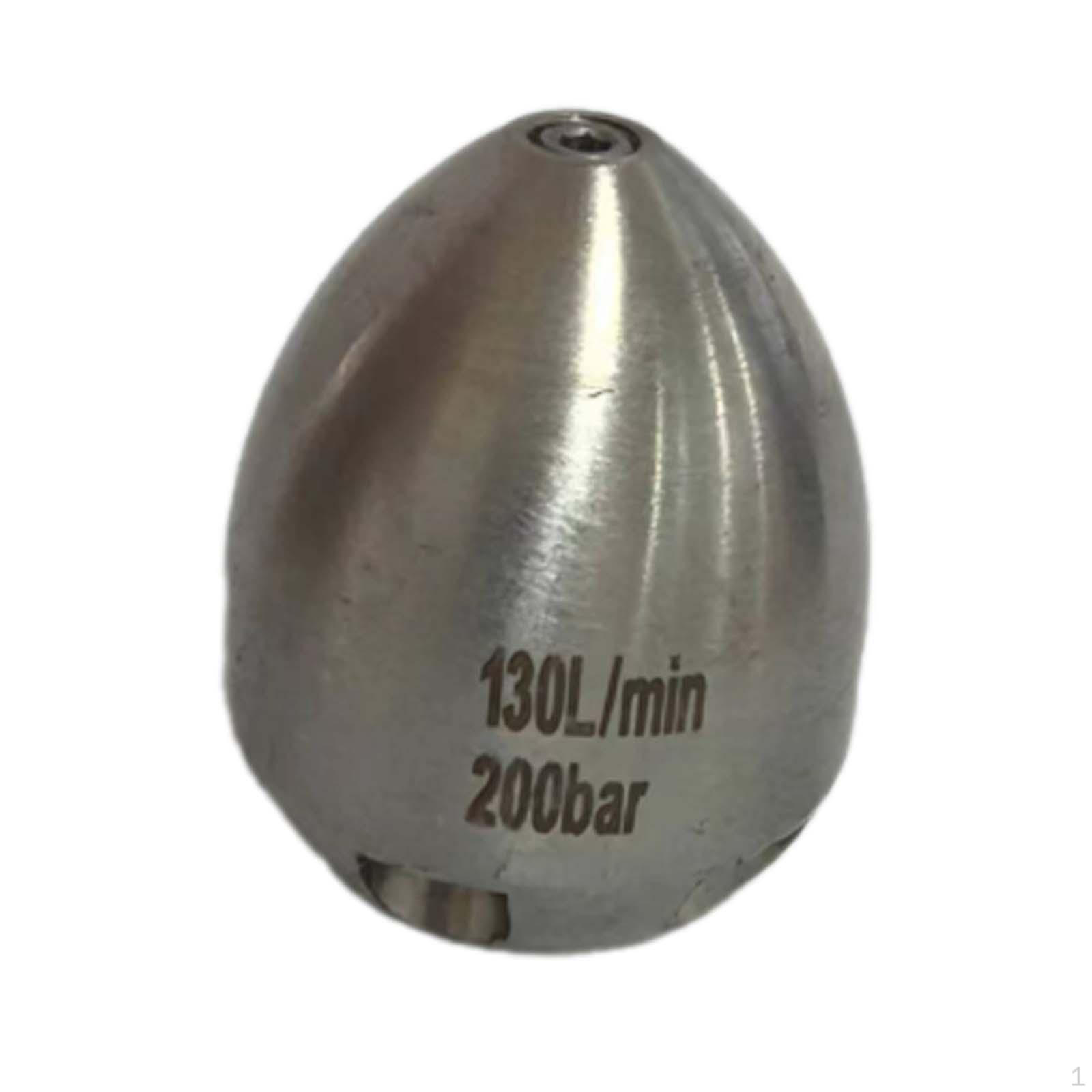 Heavy-Duty Drain Cleaner Nozzle for Outdoor Cleaning 130L 35mmx35mm