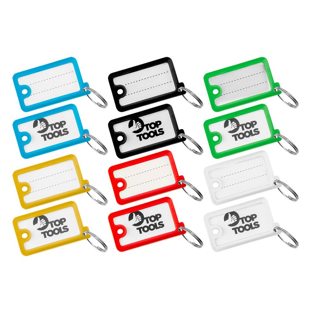 Key tags, 12 pcs.