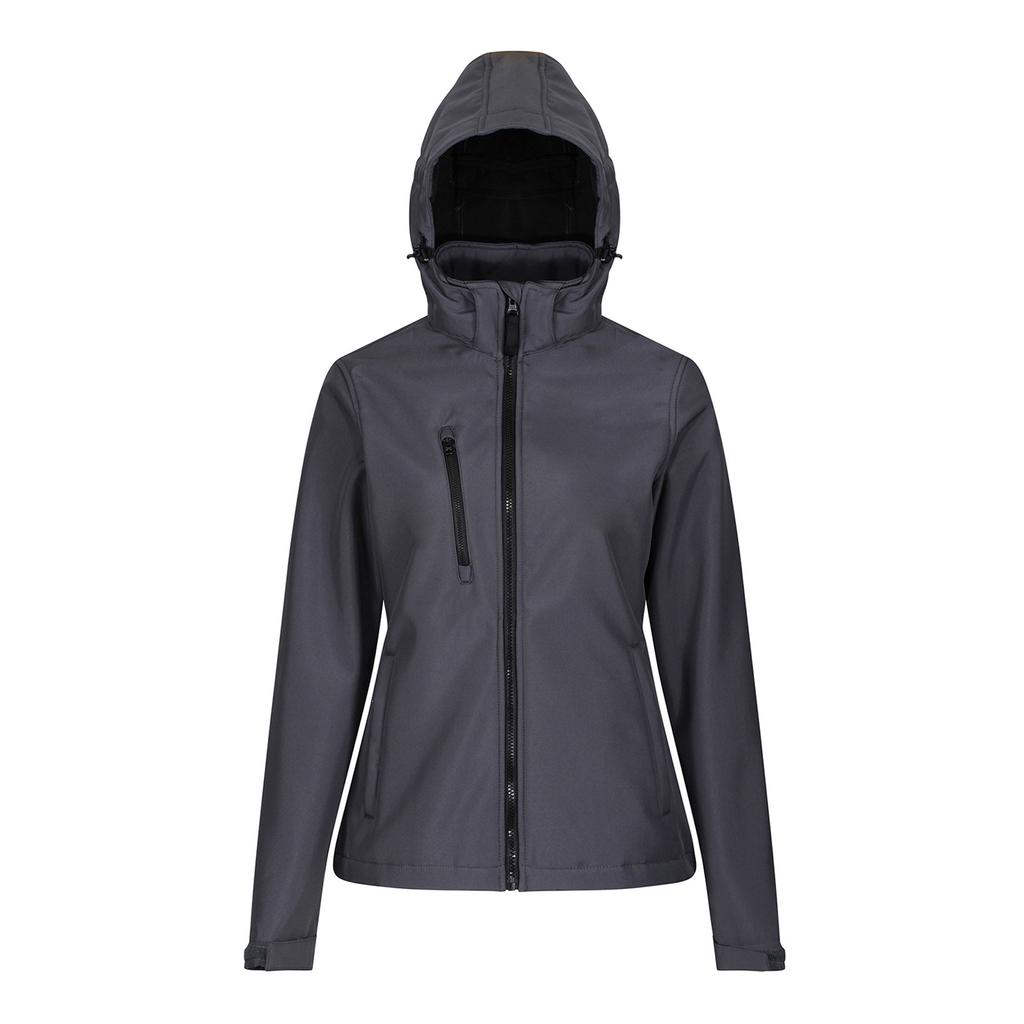Regatta Womens/Ladies Venturer 3 Layer Hooded Soft Shell Jacket