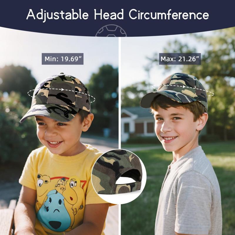 Camouflage Ultra-Soft Toddler Baseball Cap for Boys