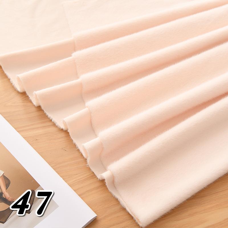 50*40cm Encrypt Imitation Rabbit Fur Fabric Thicken Plush Counter Background Clothing Fabric Handmade DIY Sewing Doll Fabric