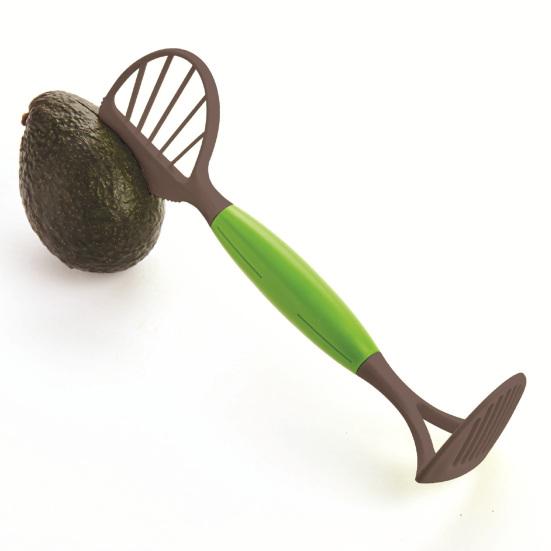 Avocado Masher 3-in-1 Multifunctional Easy To Use Comfortable Grip Avocado Slicer Cutter And Peeler Kitchen Supplies