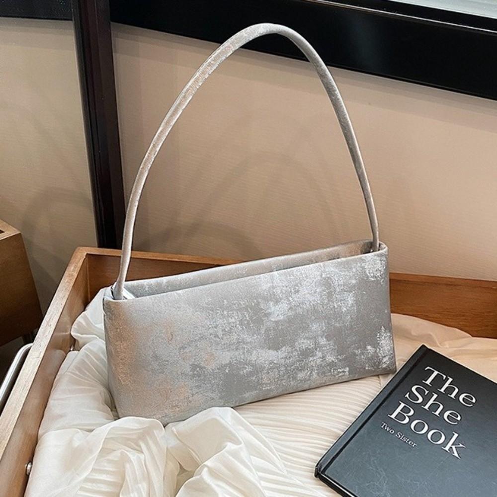 Small Size Crossbody Bag Underarm Design PU Leather Bag New Trendy Shoulder Bag  Travel