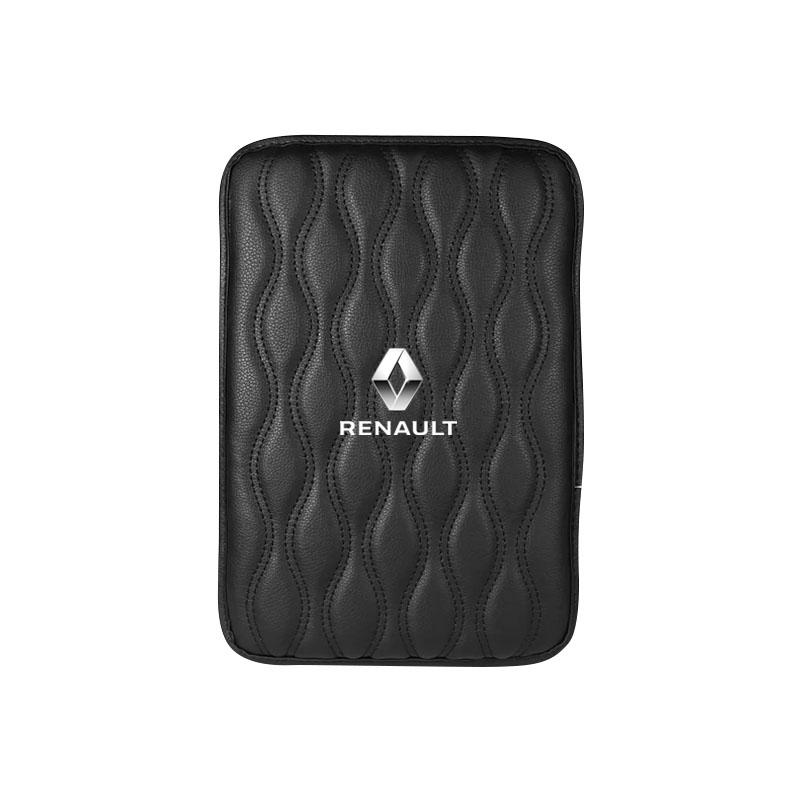 1Pcs Leather Auto Armrest Pads Protective Waterproof Hand Cushion For Renault Dacia Sport Duster Megane 2 3 4 IV Clio Fluence Logan Captur