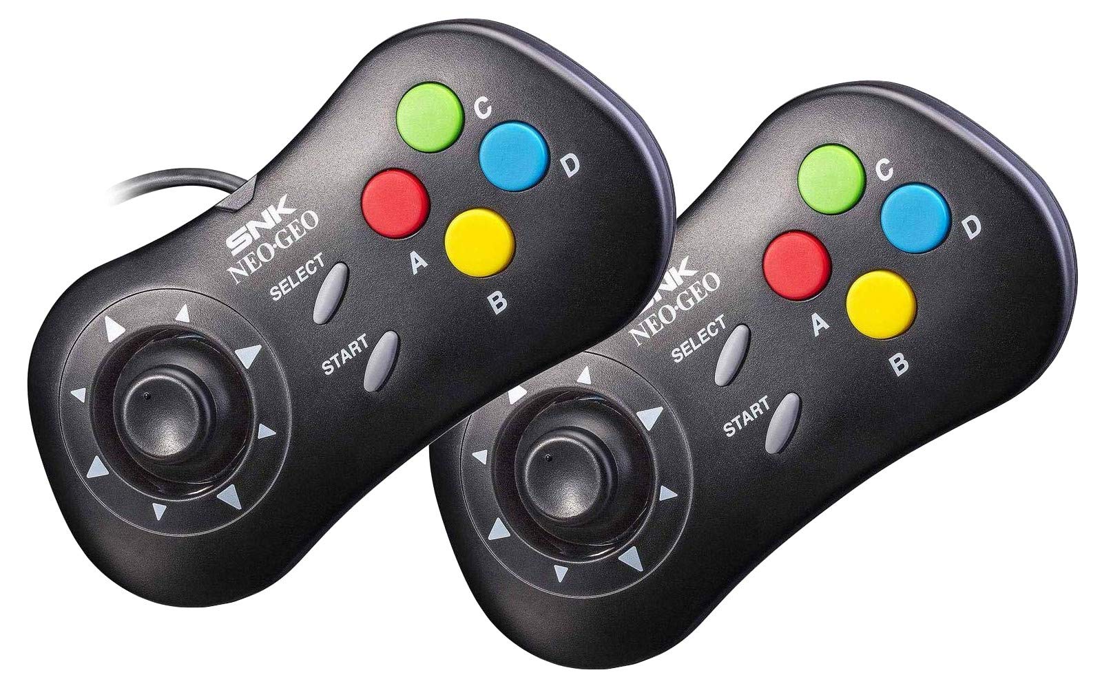 

NEOGEO mini Pad (Set of 2) Black Game Controller for NEOGEO Mini