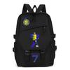 Football Player C Luo Peripheral Printing Trend Schoolbag Junior High School High School Students Large Capacity Spine Backpack