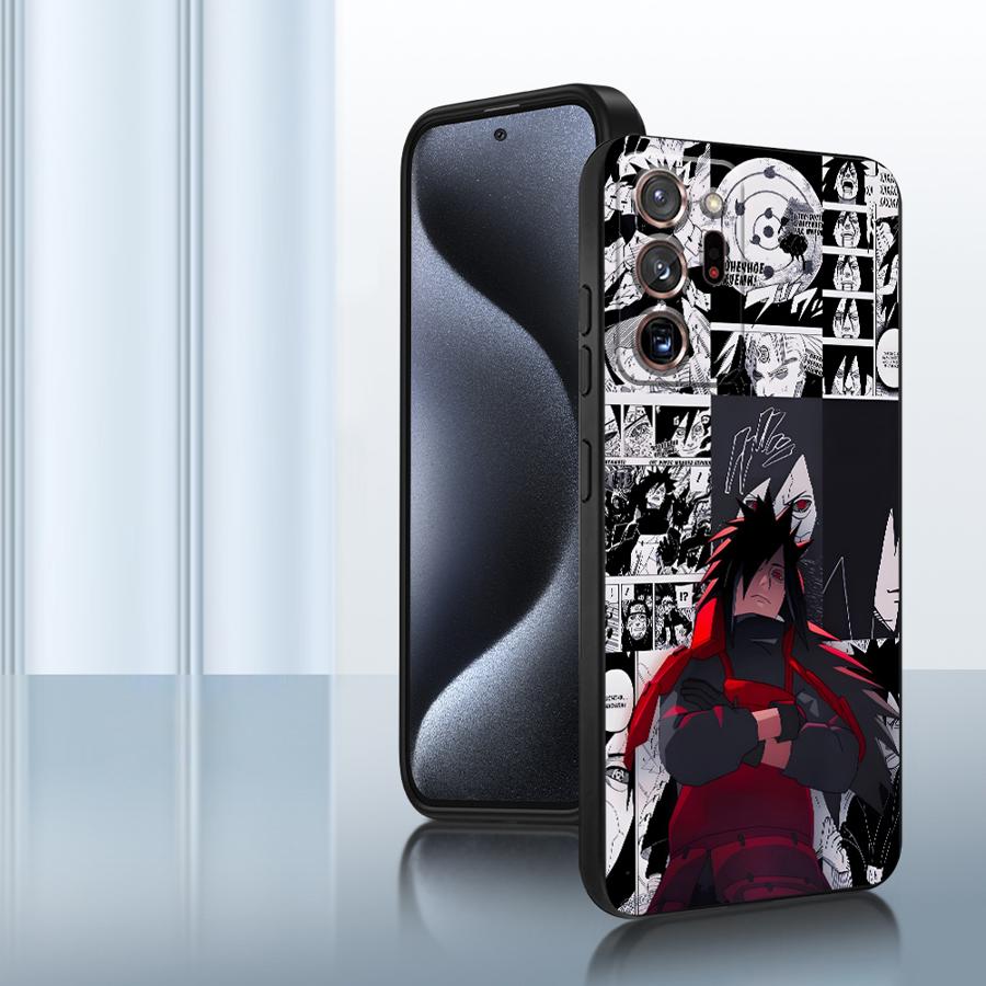 

Case for Samsung Galaxy Note 9 8 S10 20 Ultra 10 Plus S8 S9 Black Soft Phone Cover Uchiha Madara Cool Galaxy Note10