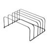 Kitchen Dish Drying Rack Space-Saving 5 Slot Multifunctional Storage Rack Pot Organizer Kitchen Accessories Cutting Board Holder