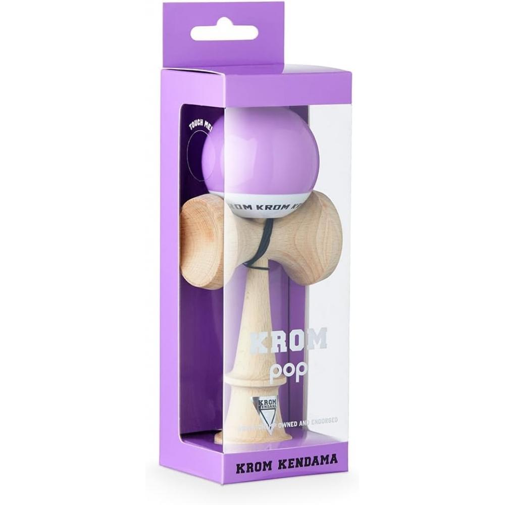 Wisee Kendama Krom Pop Chrome Pop Lol Sticky Clear  Lavender  Lavender
