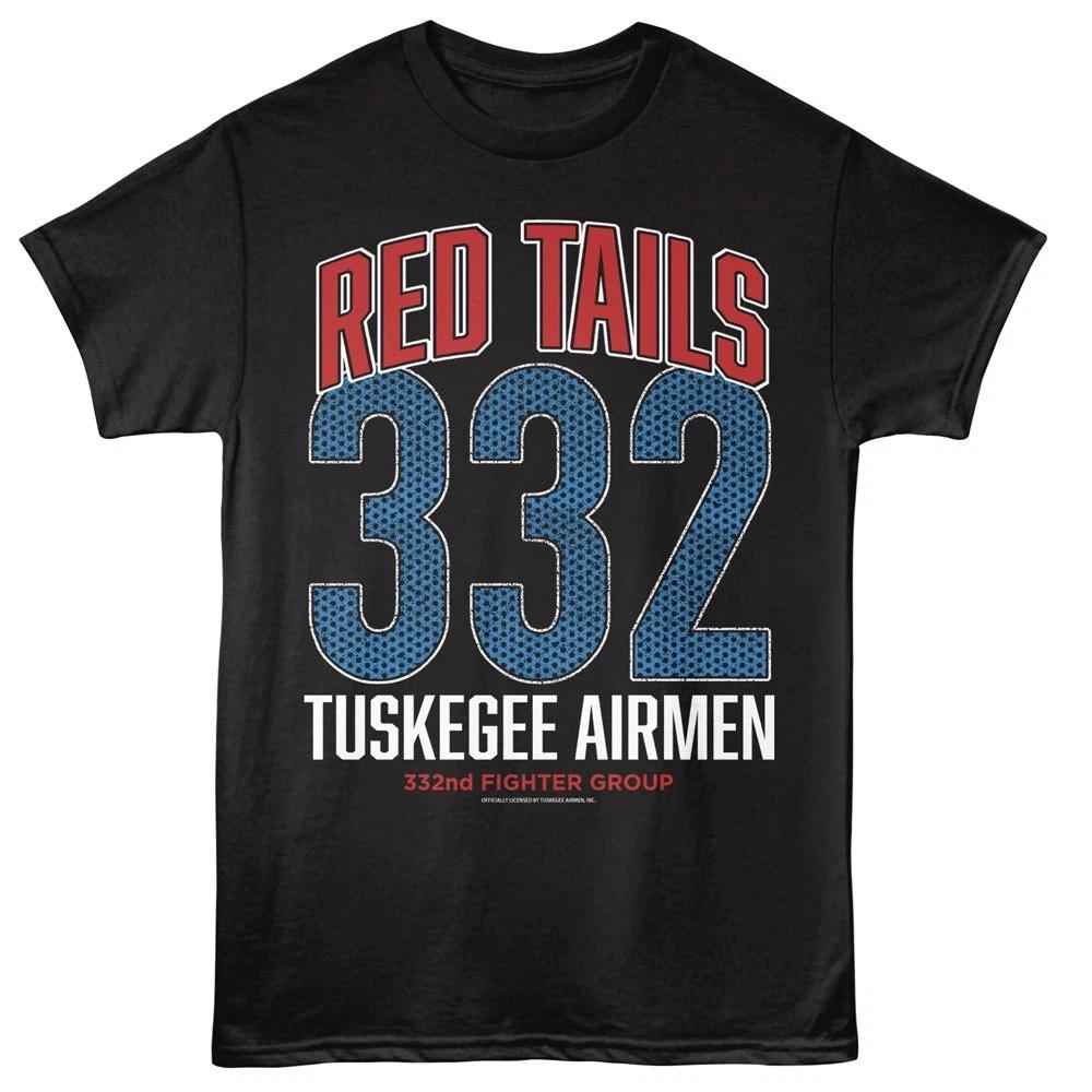 Tuskegee Airmen Worl War 2 Red Tails 332nd Fighter Group Men s T shirt 3XL