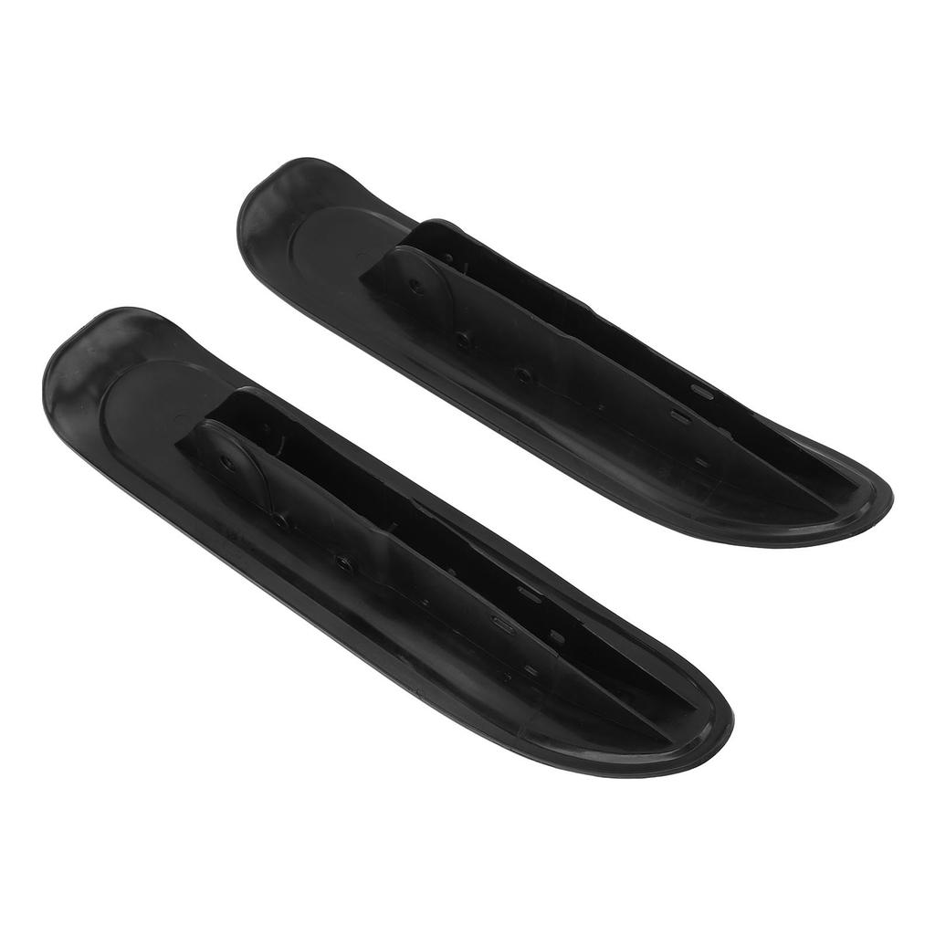 Pair of Snowmobile Front Ski Sled Nylon Fast Sliding Tires To Skis Conversion Kit for Snowmobile ATV