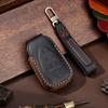 Leather Car Key Case Cover Fob Protector Shell for Chevrolet Chevy Cruze Cavalier Malibu Xl Equinox Sail JM Trax Keychain Holder