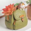 DIY Concrete Flower Pots Resin Mold Pen Holder Resin Mold Desktop Decoration