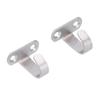 2pcs Stainless Steel Hooks Clothes Hat Hanging Hanger Storage Organizer for RV Bathroom