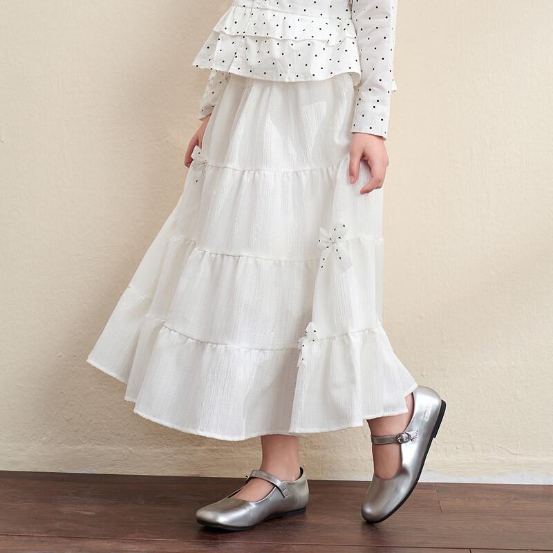Montagut Girls  Ruffled Bow A-Line Summer Skirt 165