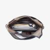 Textured First-Layer Cowhide Tote Bag Splicing Flowers Contrasting Colors Characteristic Casual Single Shoulder Oblique Span Women'S Bag