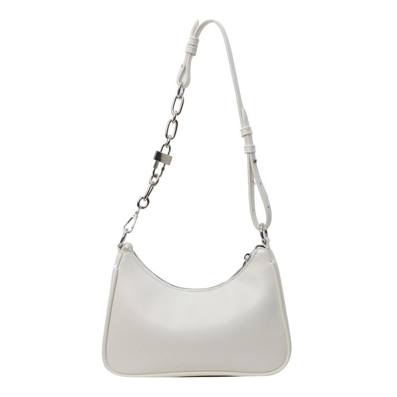 Spring and summer new commuter bag fashion shoulder dumpling bag handbag texture chain underarm bag female tide