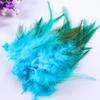 100Pcs Dyed Chicken Feather Feathers 10-15cm for DIY Crafts Handmade Jewelry Wedding Party Festival Costume Decorations