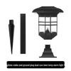 Solar Powered 3-LED Garden Light