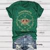 Rock-style Fashionable Casual Daily Vintage 3D Printed T-shirt Short-sleeve Creative Novelty T-shirt