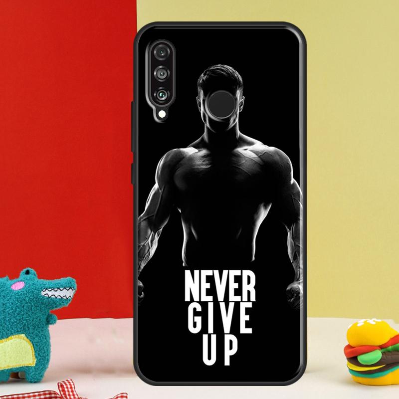 Bodybuilding Gym Fitness For Huawei Nova 9 10 SE 12i 12s 11i 5T Y91 Y90 Y60 Y70 Y72 Y61 P60 Pro P20 P30 P40 Lite Case