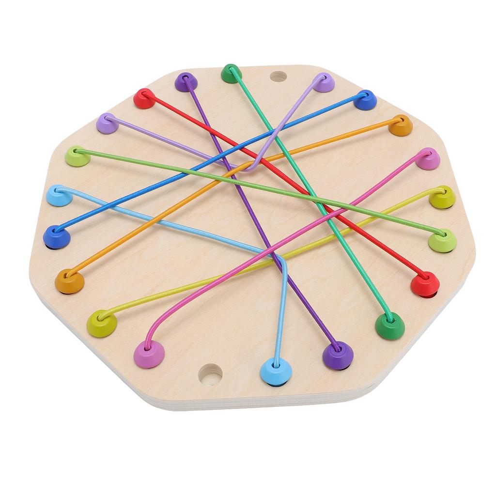 Seilknackspiel für Kinder: Knotenrätsel, soziales Brettspiel zur Förderung von Logik, Denkvermögen und Konzentration