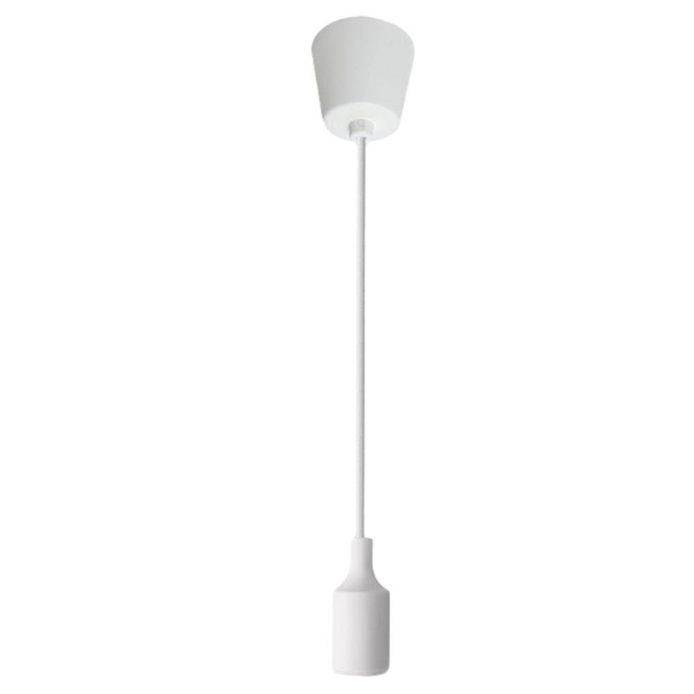 Dining Room Pendant Lamp Base E27 Chandelier Light Holder Silicone Modern Pendant Light Holder AC 90-260V for Home Living Romm