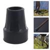 4pcs Durable Walking Stick Ferrule Rubber Trekking Pole Tip Cane Crutch Bottom Pads  Climbing