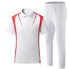 Summer Short Sleeve Sports Set for Men & Women: Polo Shirt & Running Uniform