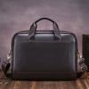 2026 Business Genuine Leather Briefcase for Men, Top Grain Leather Handheld Business Bag, Travel Commute Laptop Office Bag