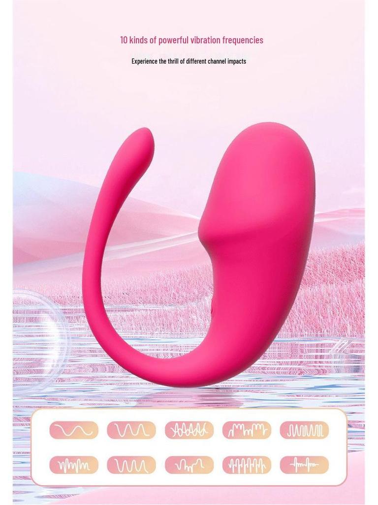 Remote-Controlled Wearable Vibrator for Women - Compact Adult Toy for Female Pleasure