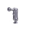Adaptateur d'extension à rotule en aluminium 17 mm, tige d'extension rotative pour accessoires de support de téléphone pour tableau de bord de grille d'aération de voiture