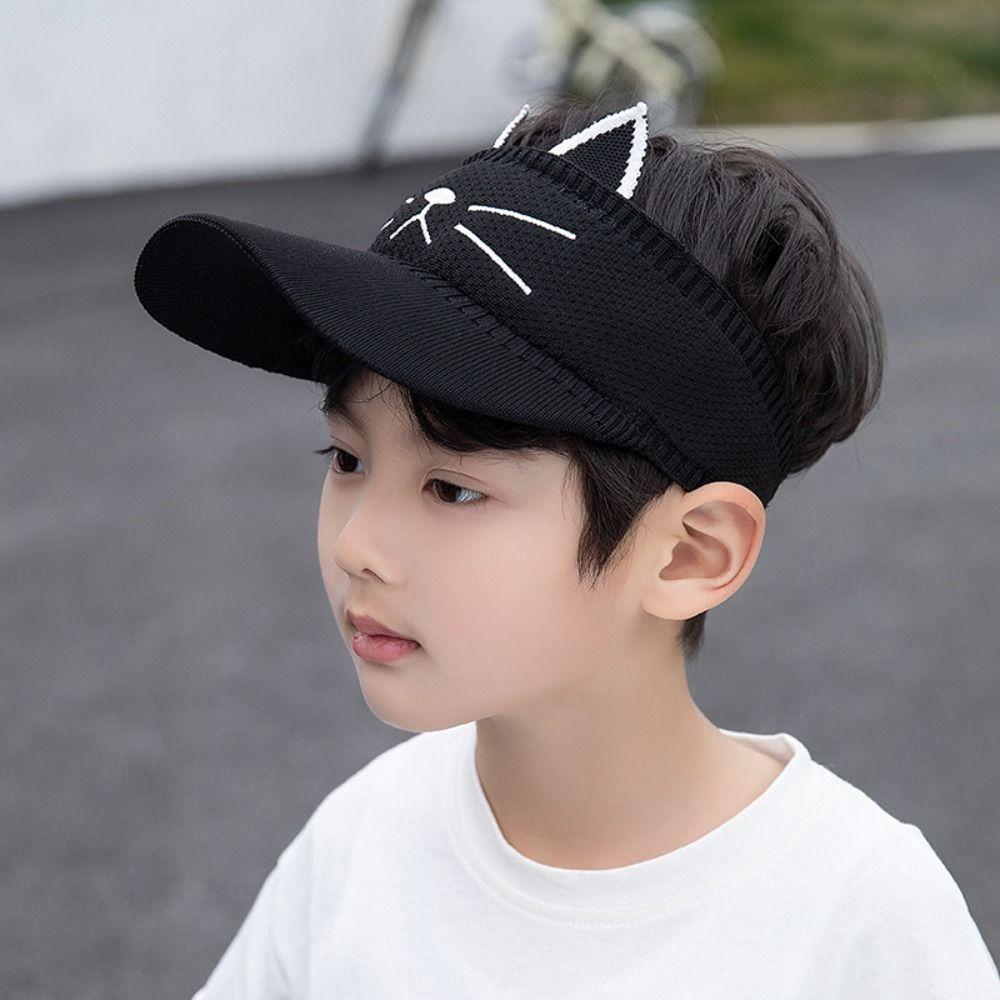 Summer Baby Sun Hat Cartoon Empty Top Hat Clearance UV Cap  Boy Girl Accessory