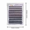 10/20/32Rows Mixed Length Dense Grafted False Eyelashes 12-16MM DIY Lashes Extension  Daily