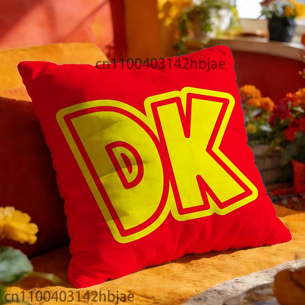 D-ÅsnaS K-ApaB-BananS Kuddfodral Sovrum Vardagsrum Soffa Heminredning Polyester Kuddfodral med Dragkedja