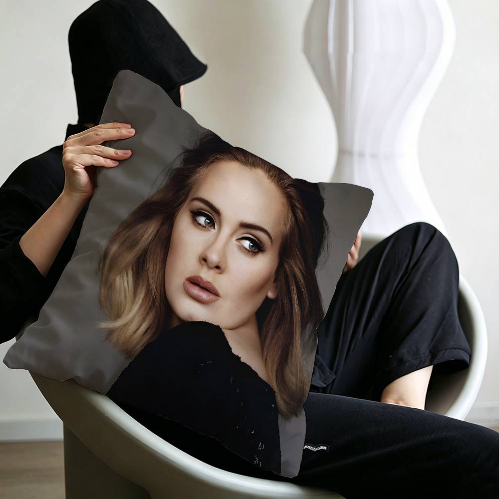 Hot Singer Adele  Personalized Pillow Cover Kids Bedroom Wild Party Decor Pillowcase kid Birthday shower Gift
