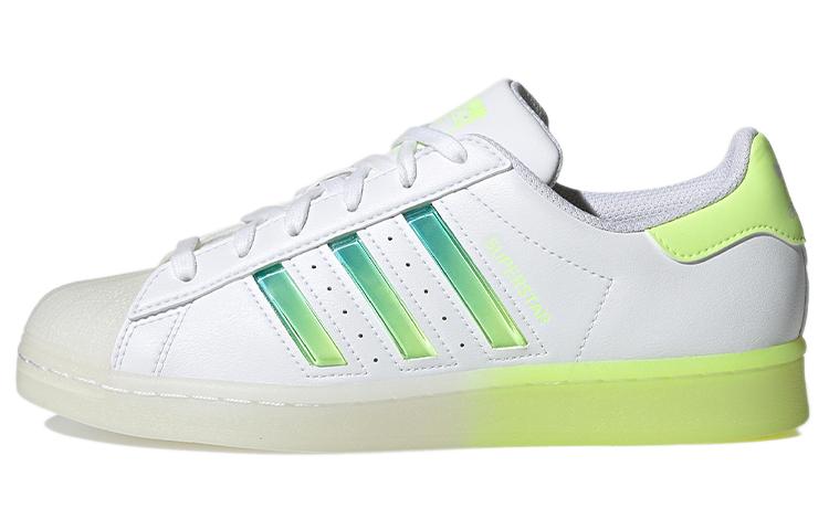 

Adidas Originals Superstar White Yellow Green Women s GW4909 36