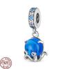 Women copper Sea Summer Design Dangle Turtle Starfish Octopus Dolphin Bead Charms Charm Bead Charms Authentic Accessories Bracelets Jewellery