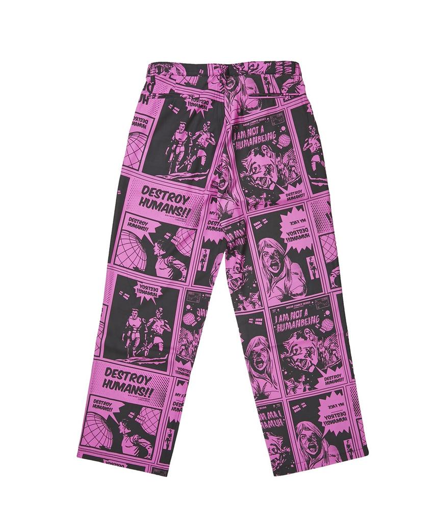 Aimnaseohyumeonbiing Comics Pants - Dust Pink